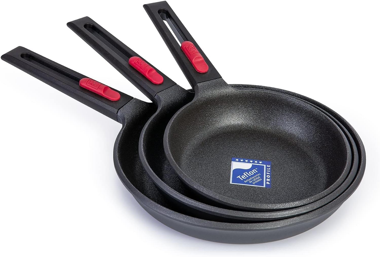 BRA Infinity Non-Stick Aluminium Frying Pan with Detachable Handle - Image 4