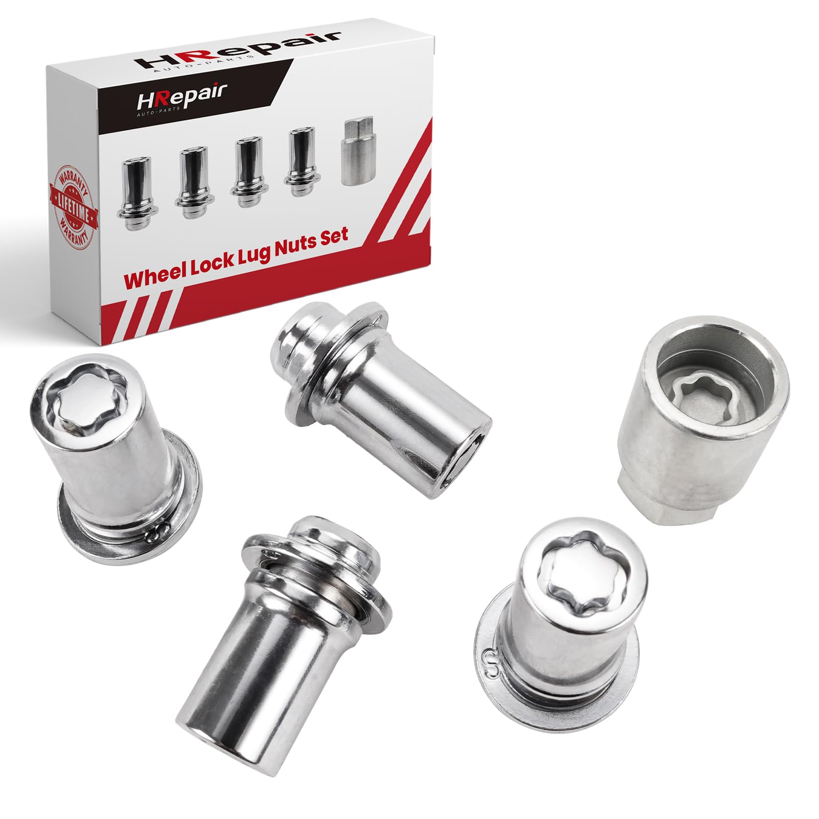 Amazon.com: HRepair 00276-00901 M12x1.5 Wheel Lock Lug Nuts fits