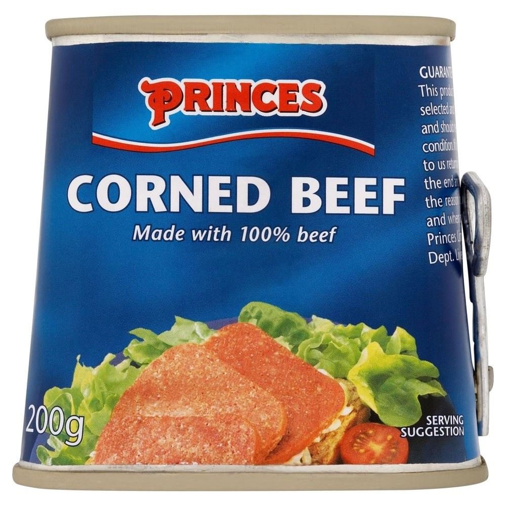 Princes Corned Beef (200g) - Packung mit 6