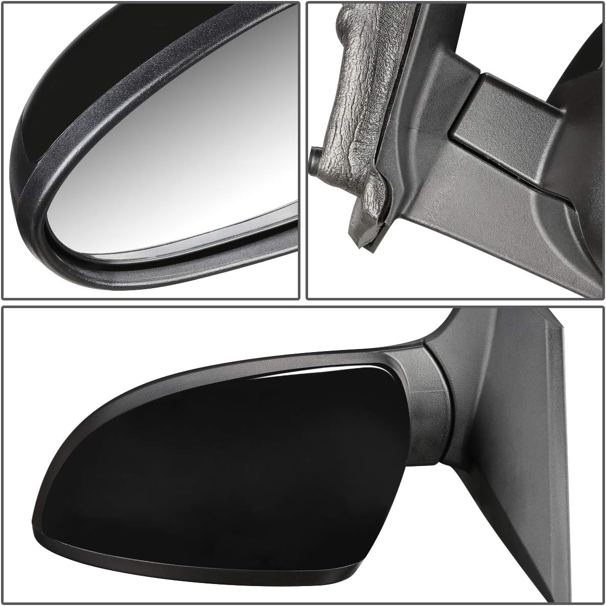 Auto Dynasty GM1320433 GM1321433 Pair OE Style Powered+Heated Side View Door Mirror Compatible with Chevy Sonic 12-19