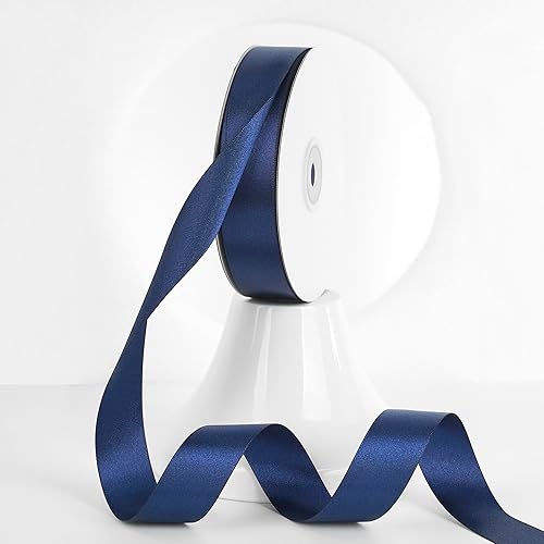 Vista 1088 de MEEDEE Orange Satin Ribbon - 1.5 inch Double Faced Satin Ribbon, 50 Yards - Neon Tangerine - For Christmas, Thanksgiving, Halloween, Weddings