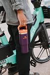 STANLEY IceFlow 2.0 Flip Straw Tumbler with Handle 20 oz | Twist On Lid and Flip Up Straw | Leakproof Water Bottle | Insulated Stainless Steel | BPA-Free | Dark Blossom