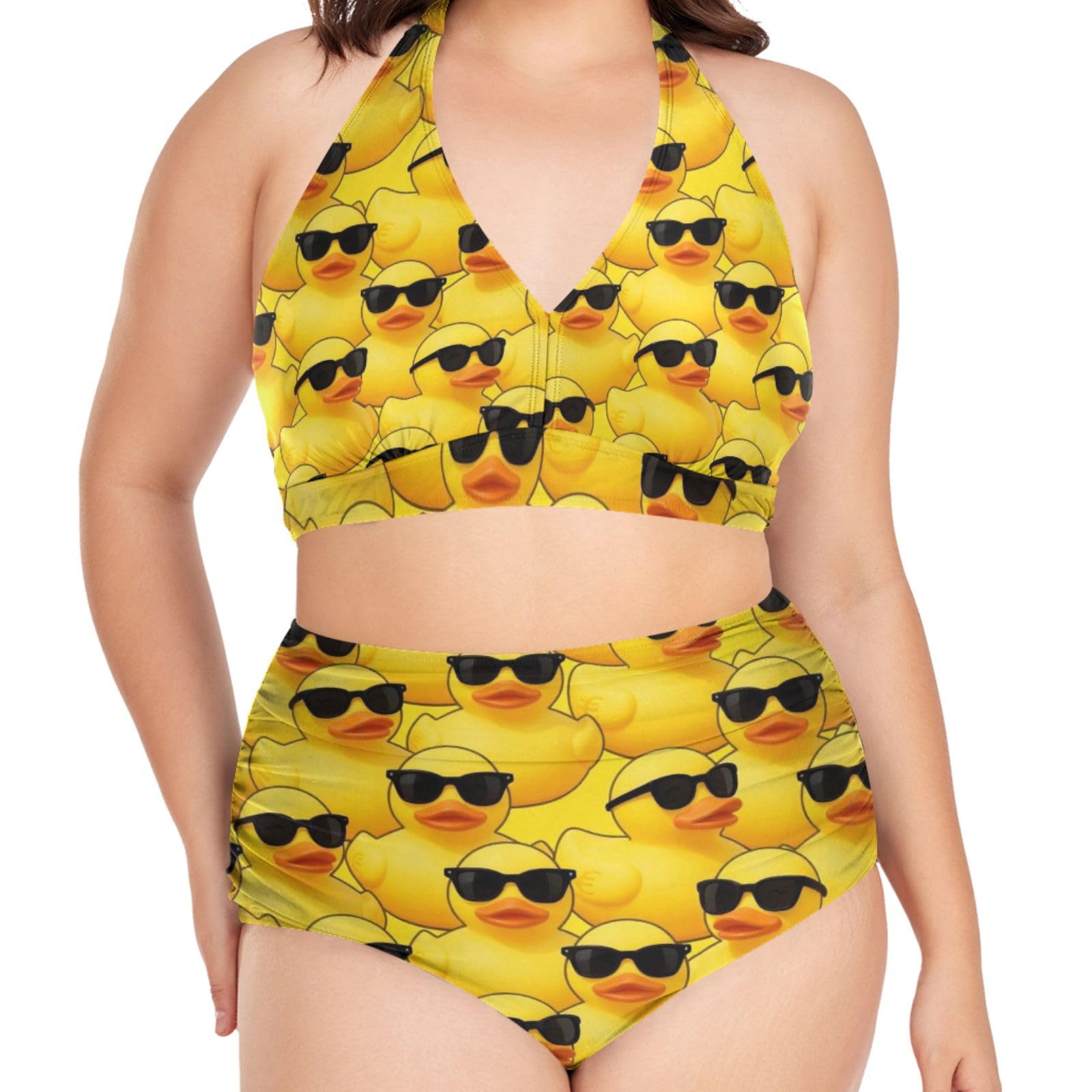 FRODOTGV Costumi da bagno donna taglie forti L-4XL