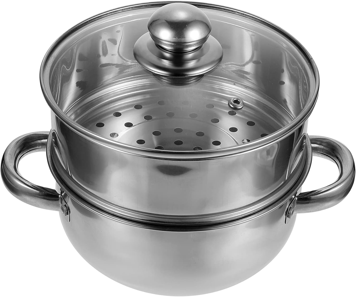 Healvian Stainless Steel Cookware 1pc Nonstick Stainless Steel Steamer