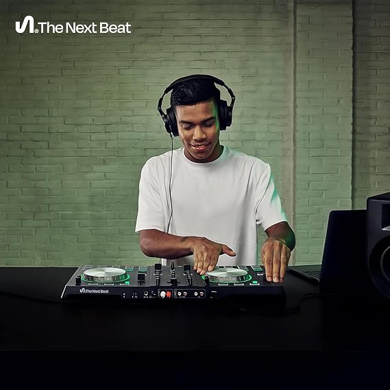The Next Beat by Tiesto, DJ Decks For Beginners, DJ Controller, DJ Mixer, Multicolor, 22400