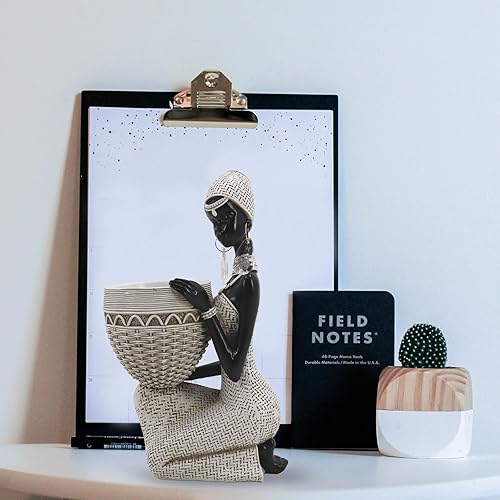Miniatura 5 de Lescafita Estatuas y esculturas africanas para decoración del hogar figuras de arte tribales para decoración de sala de estar adorno estético