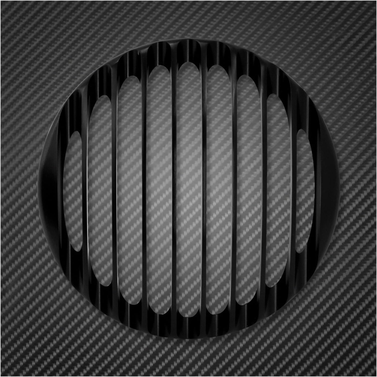 motorcycle headlight protector grille guard Motorcycle 5.75" Headlight Grill Cover For Led Headlamp Cap For Sportster XL 1200 883 48 72 Roadster 2004-22 Grille Protector