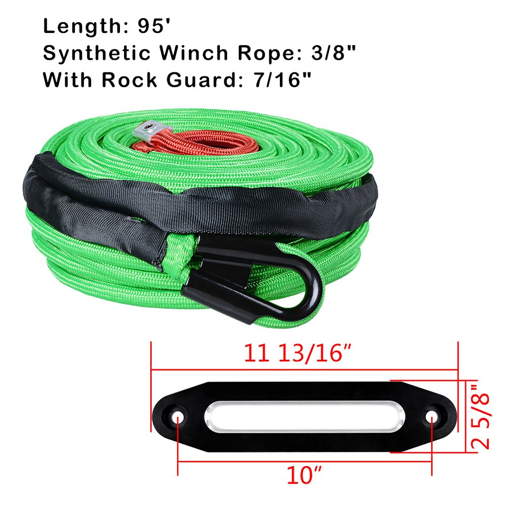 AMOPACORP Green 95ft x 3/8