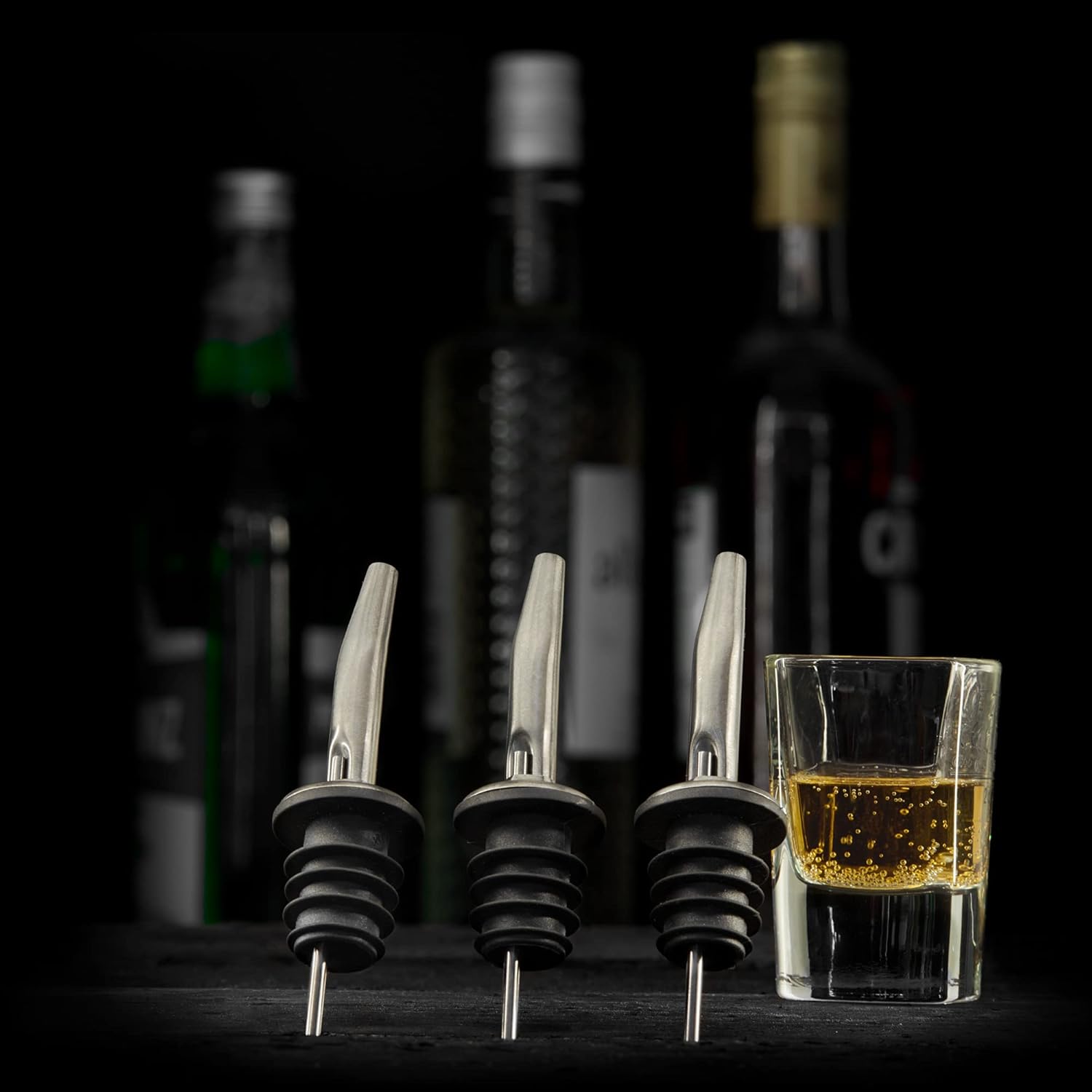 Lurch 240786 Pourer for Spirits and Juices Set of 3