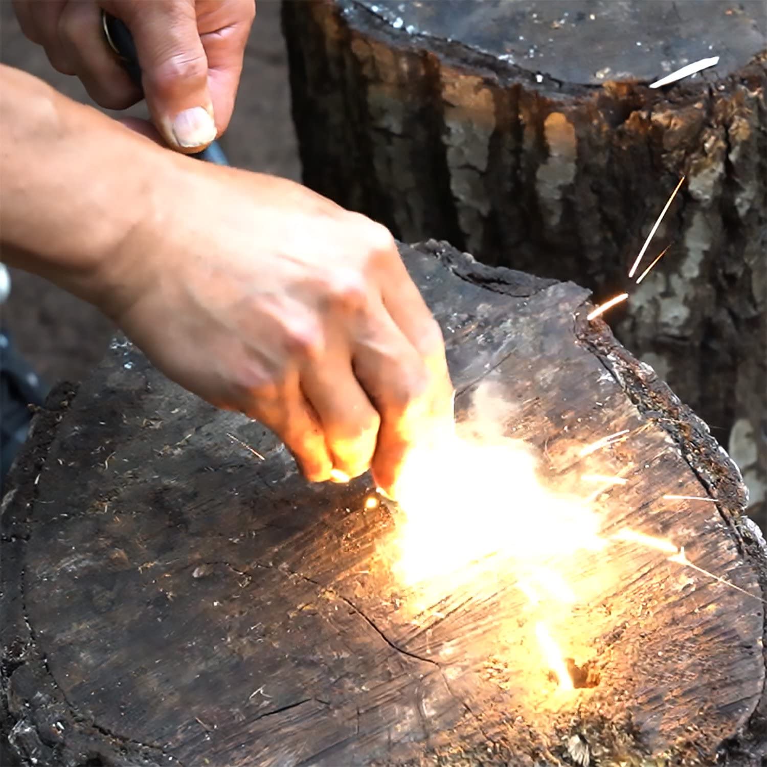 Amazon | Bush Craft ブッシュクラフト ファイヤーメーカー レザー