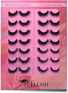 Pestañas naturales con efecto vívido y cortas...