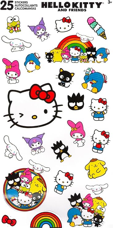 Hello Kitty Backpack and Lunch Box Set 16 School Bag with Insulated Lunch Bag, Water Bottle, Stickers & More | Hello Kitty School Supplies Bundle for Girls & Kids