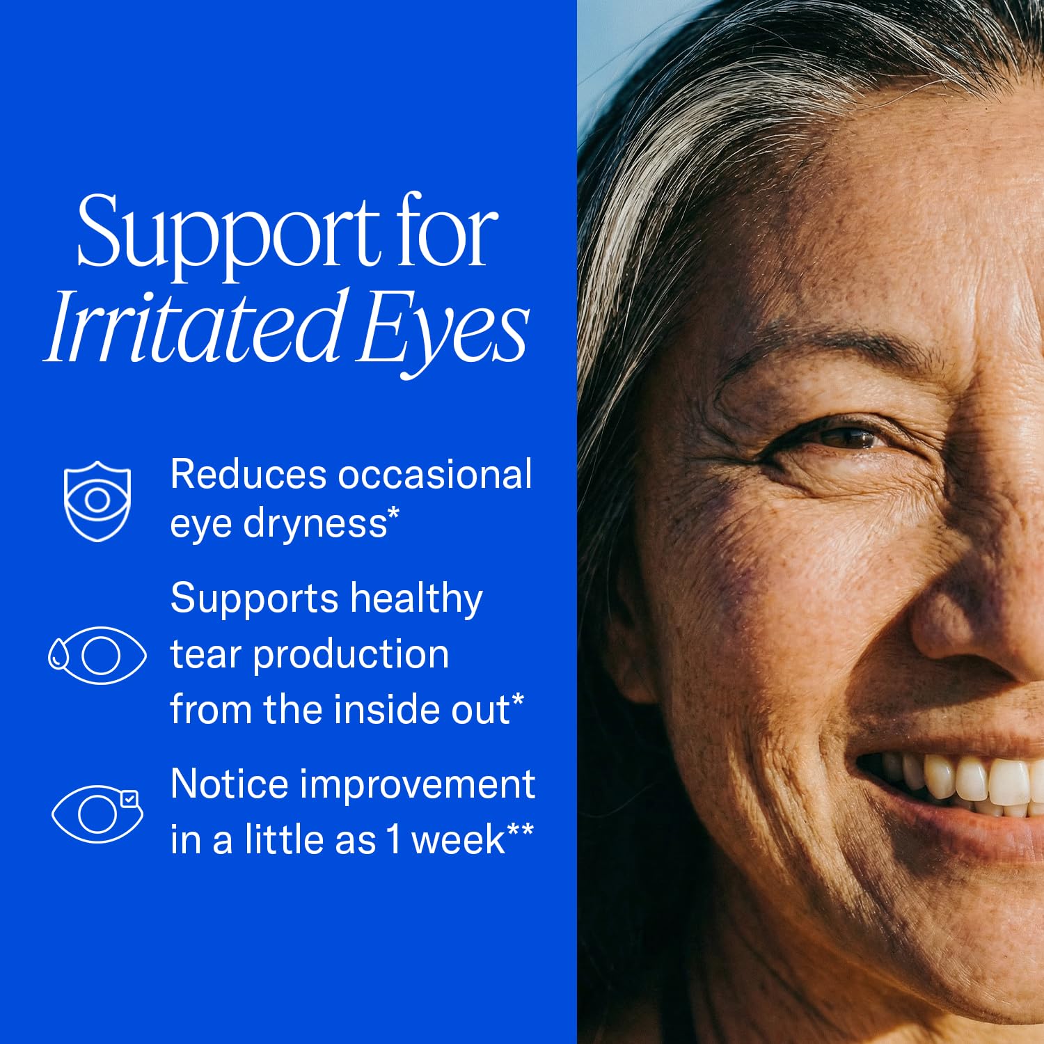 EyePromise EZ Tears Eye Vitamin - 60 Softgels, 30-Day Supply — Amazon image 2
