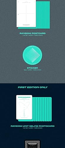 Miniatura 9 de TREASURE The Second Step Capítulo One 1er Mini álbum de fotos contenido de la versión + póster+seguimiento Kpop sellado (A)