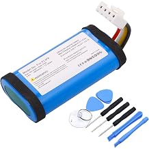 4800mAh GSP-1S2P-F6D Replacement Battery for JBL Flip 6 Waterproof Portable Bluetooth Speaker with Repair Tool Kits