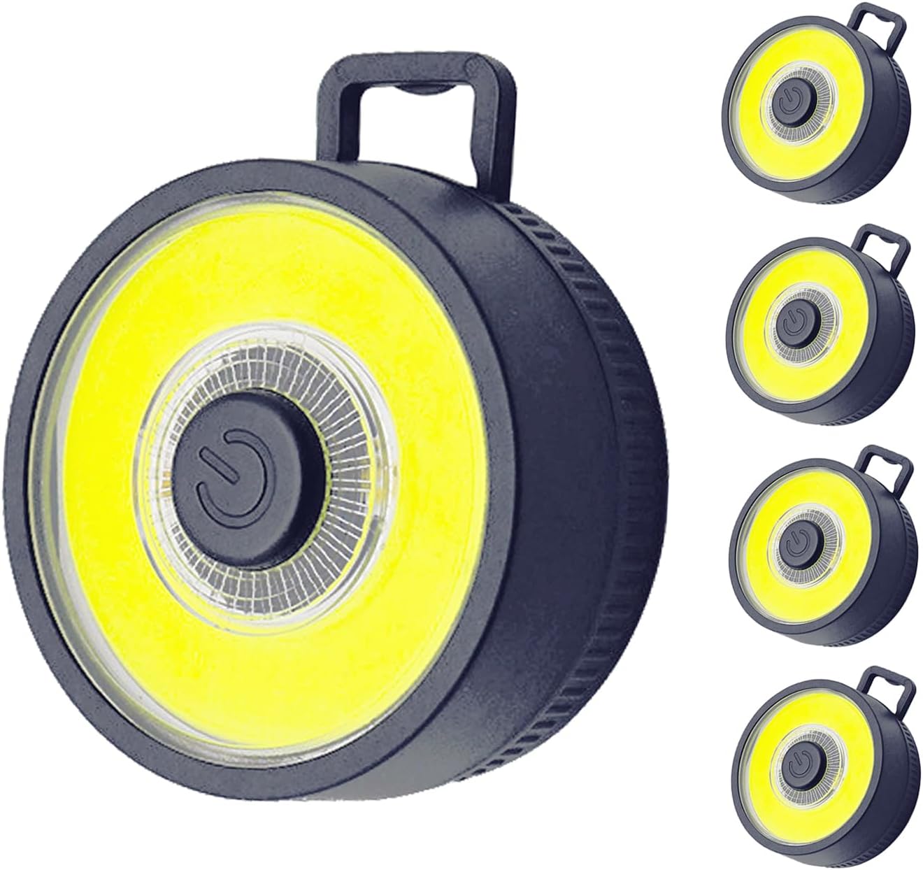 POCKETMAN Portable Magnetic COB LED Work Light Mini Camping Tent Lamp with Hook Lights for Workshop, Jobsite, Repairing (5)