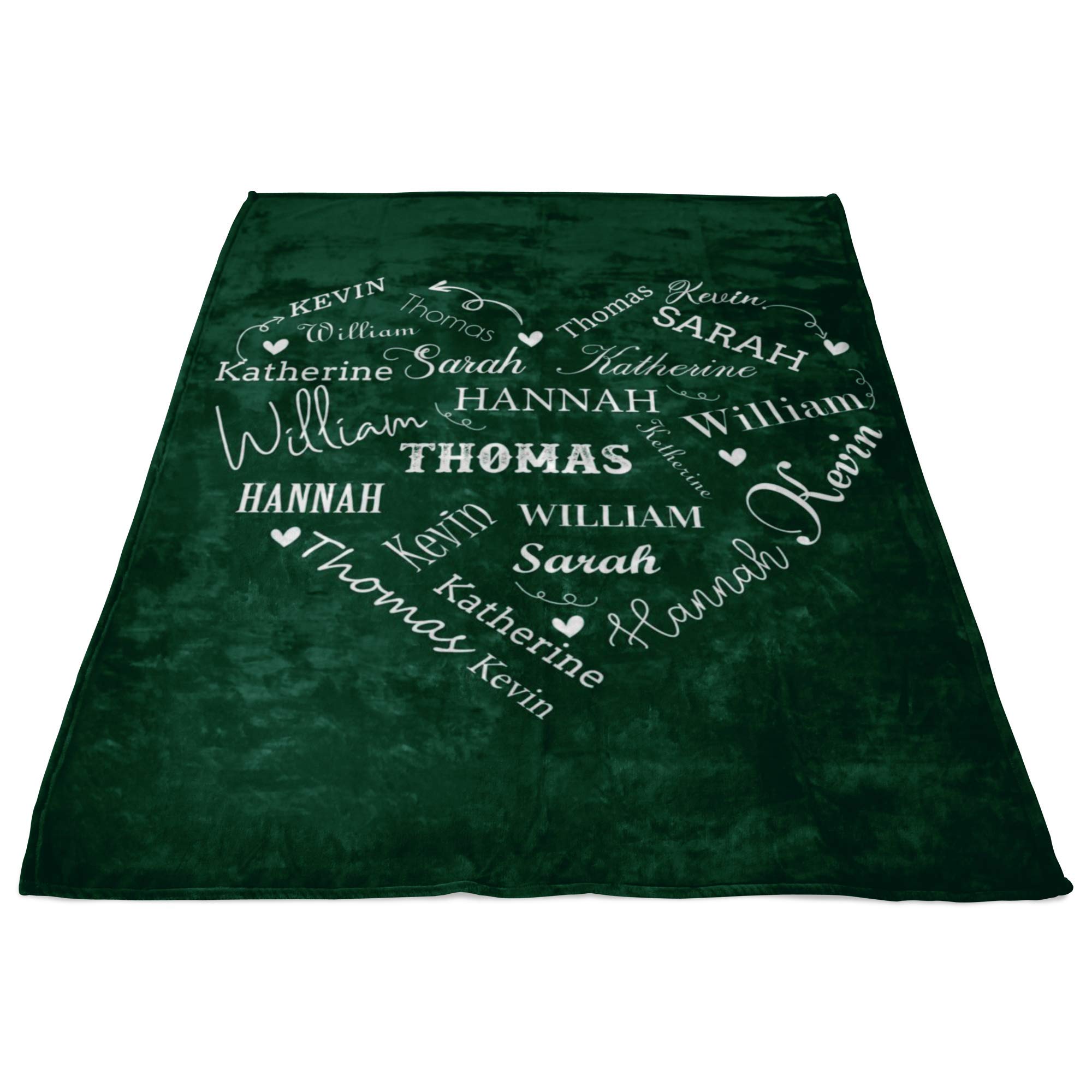Personalized Name Blanket - Custom With Name For Baby, Kids, Adults - Ultra Soft Sherpa Fleece - View #4