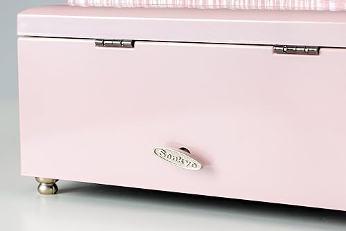 Miniatura 5 de Cottage Garden Joyero musical con diseño de bailarina, bailarina, música y música, toca el lago de los cisnes