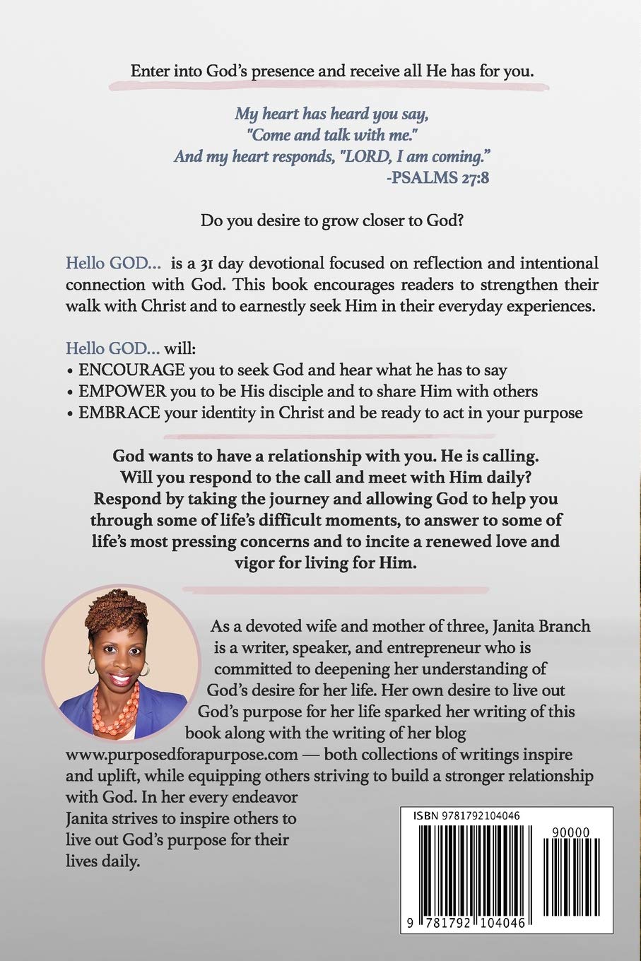 Hello God...: 31 Day Devotional to Earnestly Seek God. - Image 2