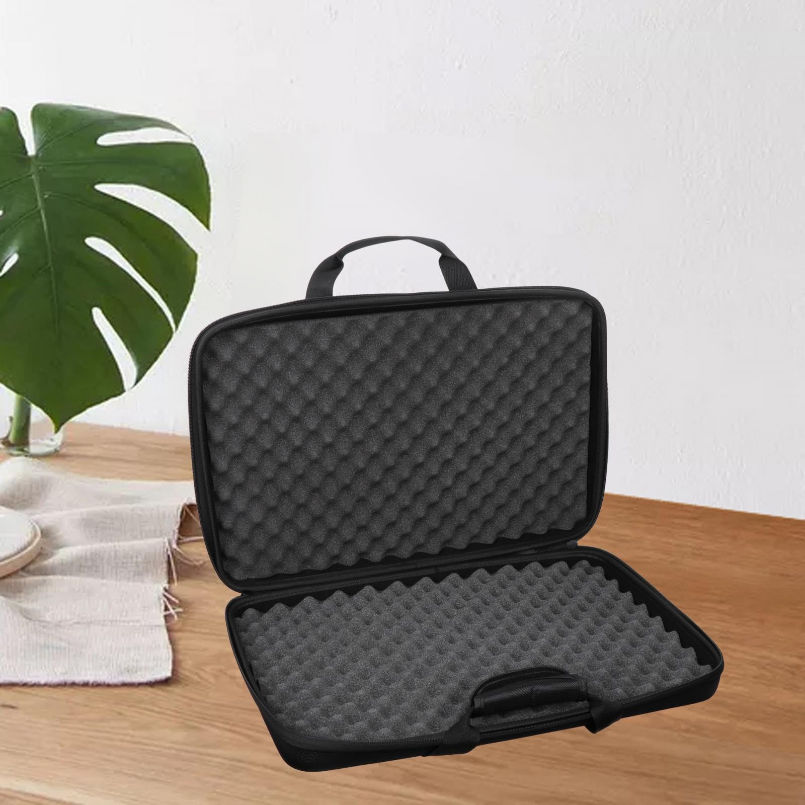 Borsa da viaggio protettiva antiurto per apparecchiature DJ, controller DJ, impermeabile, per il trasporto sicuro delle apparecchiature, custodia rigida in EVA per controller, spugna