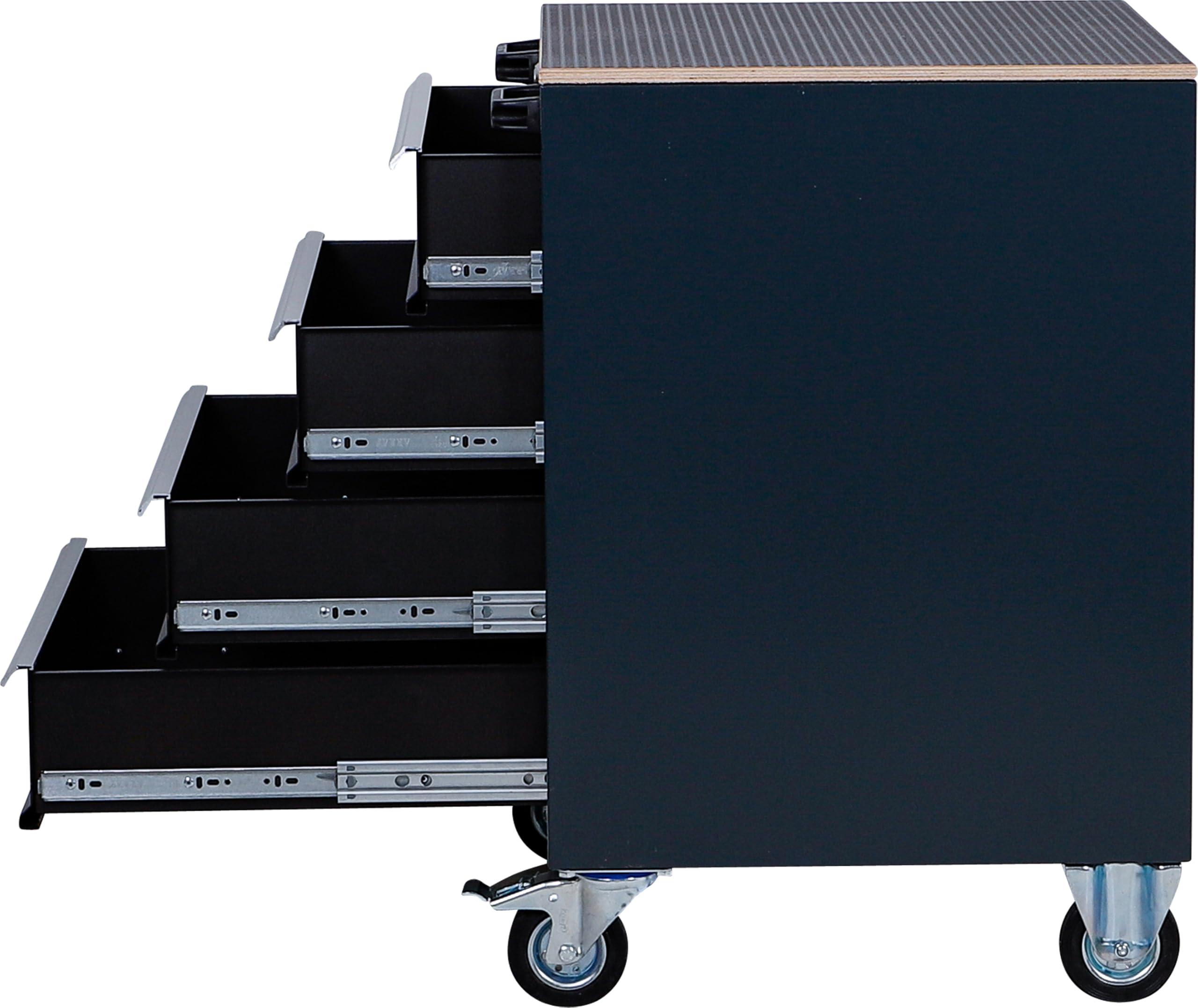 BGS 80220 | Carro de herramientas | 4 cajones | vacío | para sistema de módulos de pared