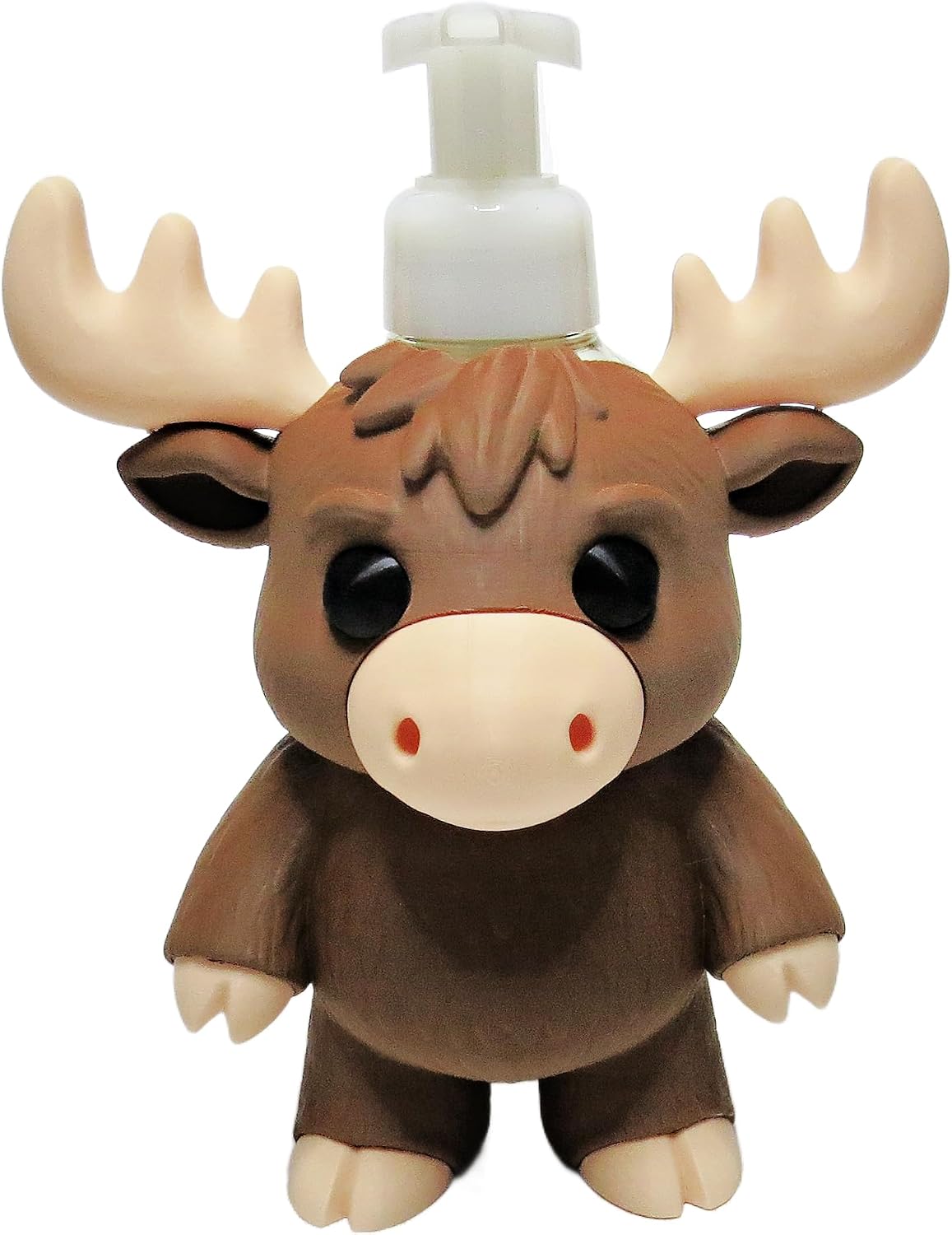 Moose Soap Dispenser Holder, 3D Printed Woodland Animal, Bathroom Decor