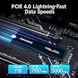 fanxiang 1TB PCIe NVMe SSD Gen 4 Gaming SSD M.2 2280, Up to 7100MB/s Compatible with PS5, Internal Solid State Drive for Gamers, Professionals, Creators S880E - 4