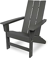 Vista 9 de Shine Company Coastal Modern - Silla Adirondack para todo tipo de clima, Aruba