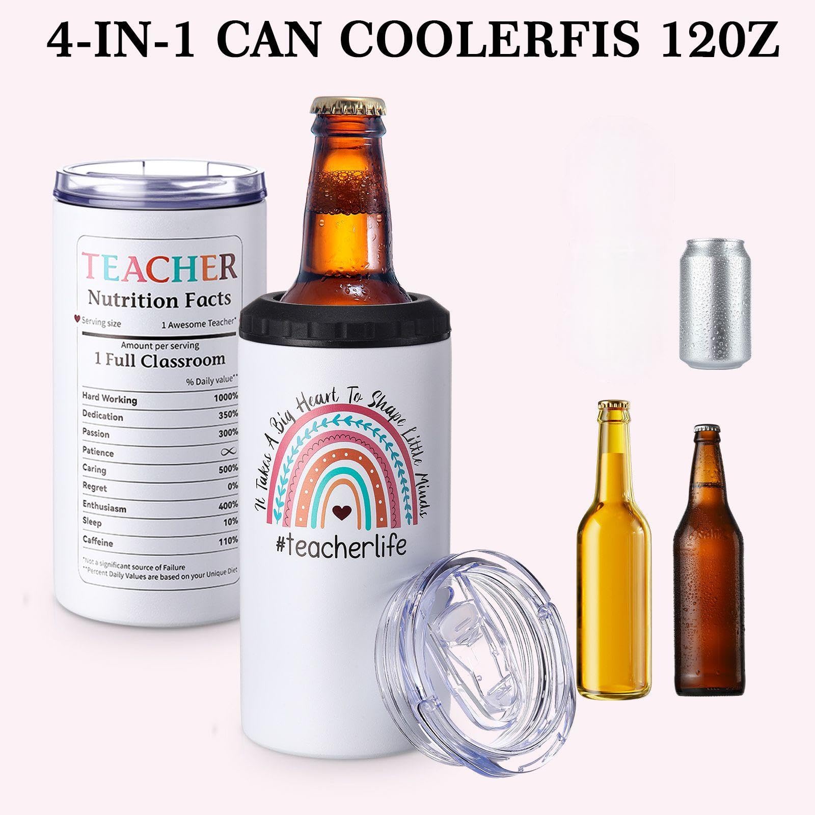 Zopeal Regalo de agradecimiento para profesores, cesta tejida 4 en 1, vaso para profesores, regalo de cumpleaños para profesores, regalo escolar, regalos de agradecimiento para profesores, San
