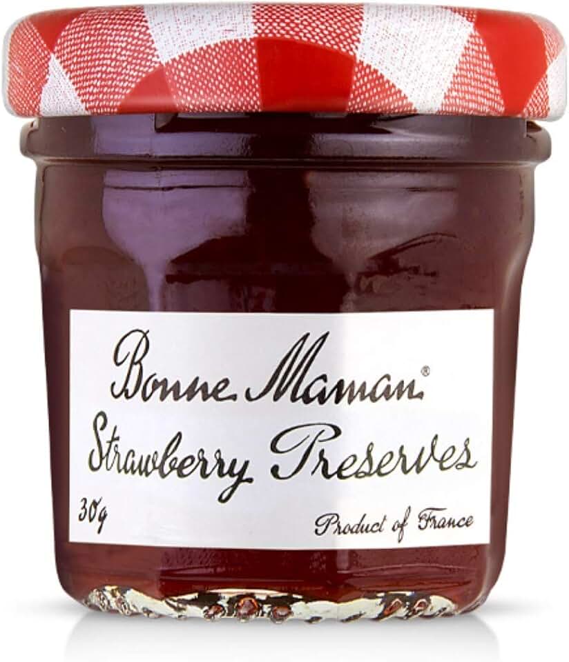 Geléia BonneMaman sabor Morango - 30g