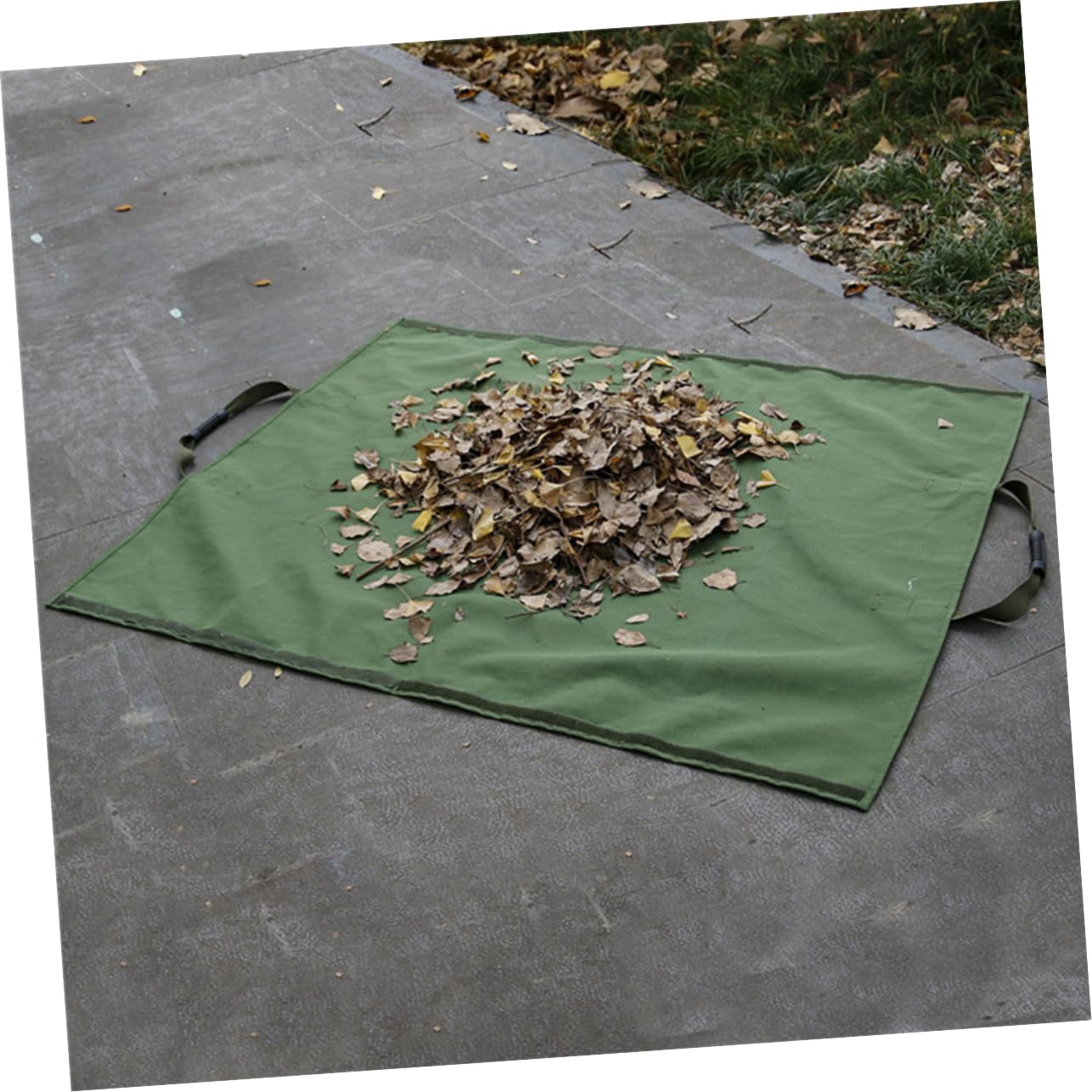 Sacco Per Rifiuti Da Giardino in Tela Sacco Per Raccolta Delle Foglie Con Manici Grande e Giardino Per Contenere Foglie Cadute e Altri Materiali