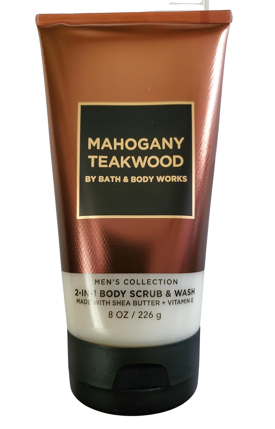 Bath and Body Works Men’s Mahogany Teakwood Body Scrub 8 Ounces