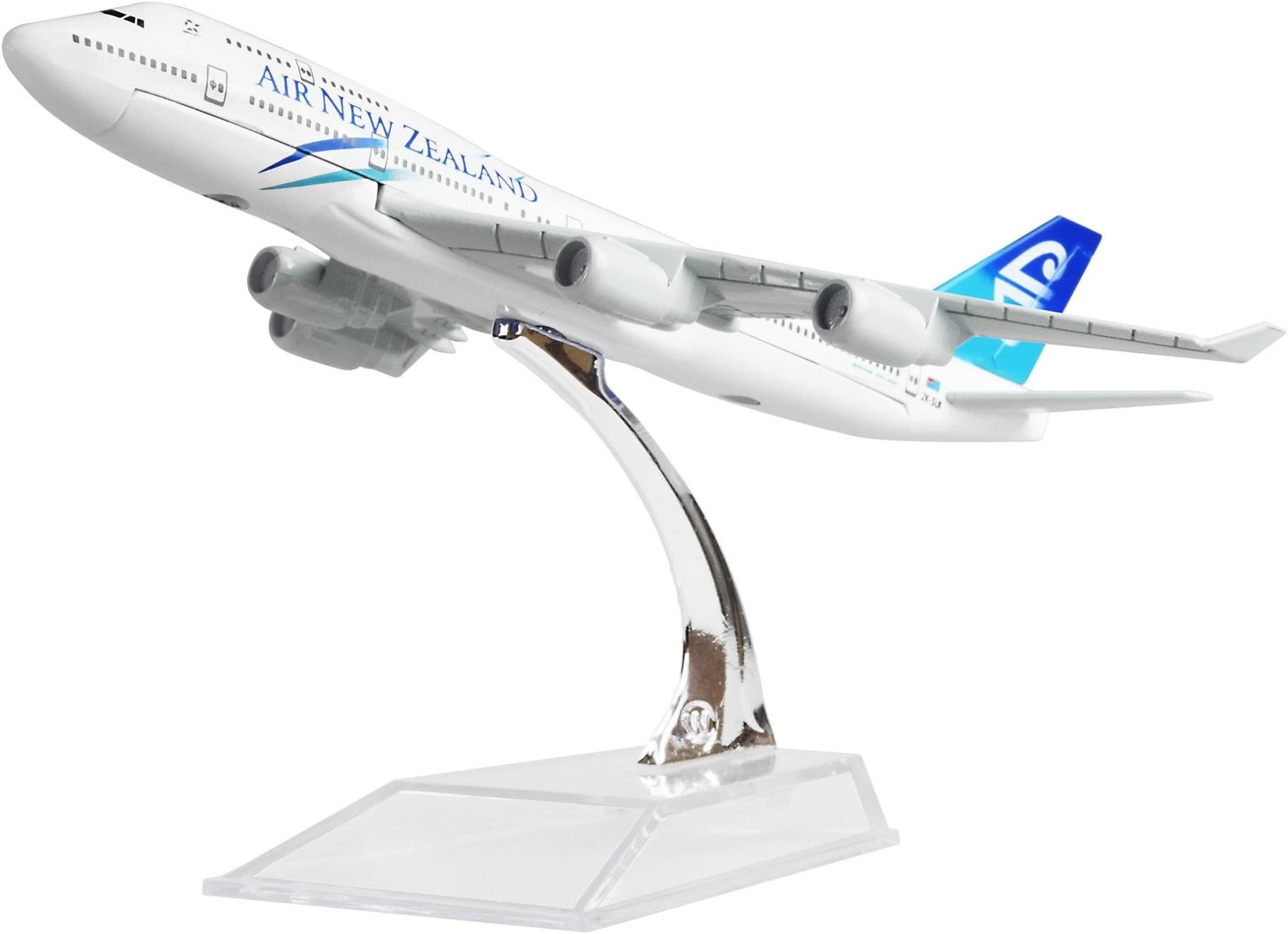Birsppy Diecast Airplane 1:400 New Zealand B747 Metal （16cm） Plane Model Office Decoration or Gift by LESES