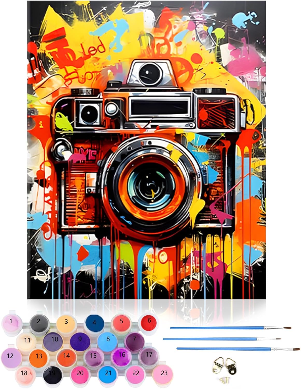 CEOVR Paint by Numbers for Adults,Abstract DIY Paint by Numbers Kits