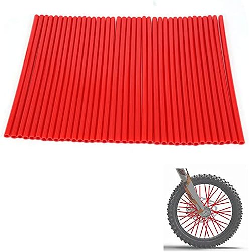 Miniatura 8 de AnXin Spoke Skins, 72 fundas protectoras para radios de motocicleta de 19-21 pulgadas, XR50R XR80R XR100R XR250R CR125 CRF110 CRF125 CRF230 CRF250
