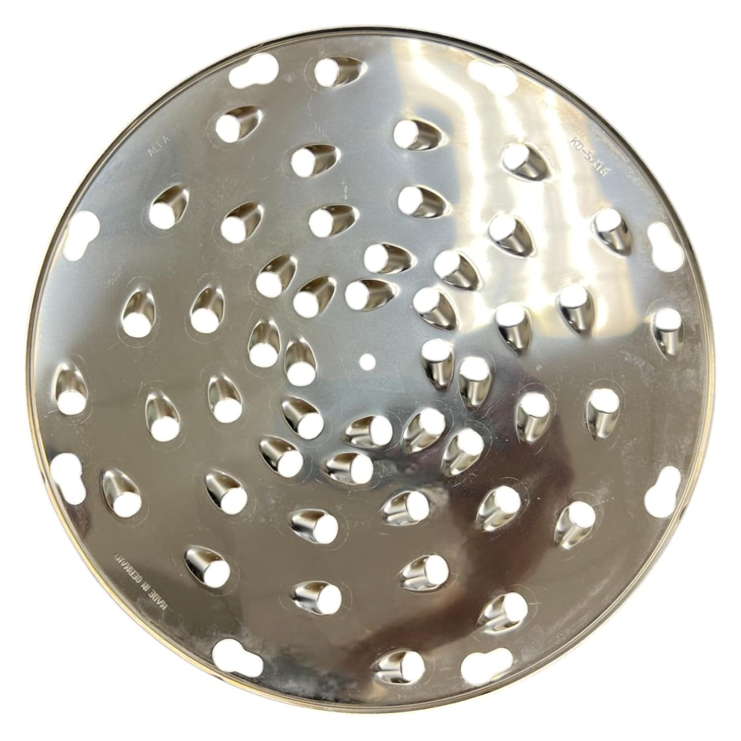 ALFA KD-5/16 Replacement Shredding Disk for Commercial Kitchen Shredders | 5/16" Holes | 9.25" Diameter | Replacement for GS-12/22 and VS-9 Graters and Shredders