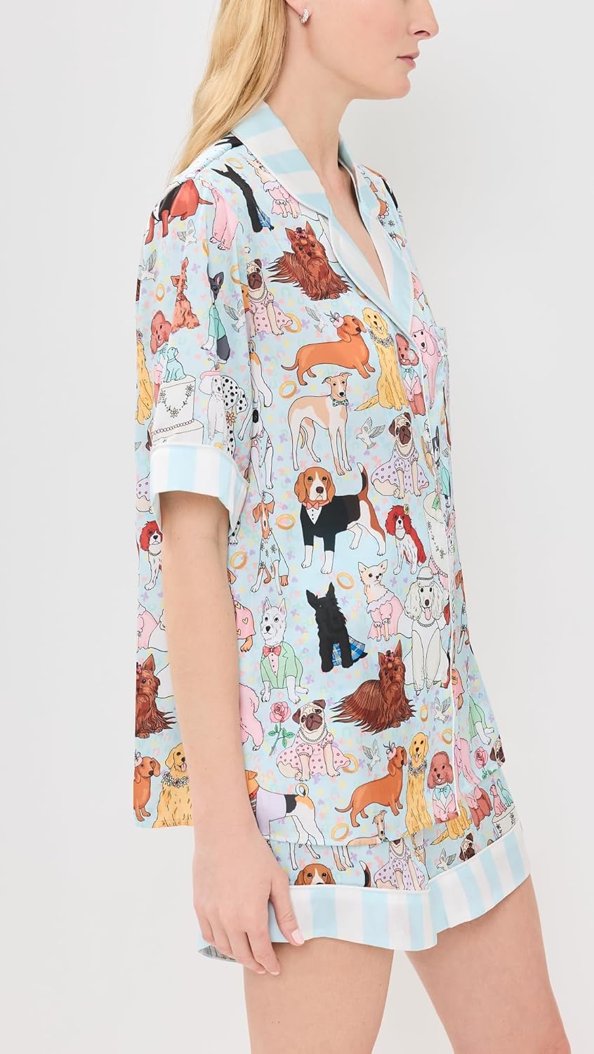 Karen Mabon Women's Short Sleeve Short Set - Image 4