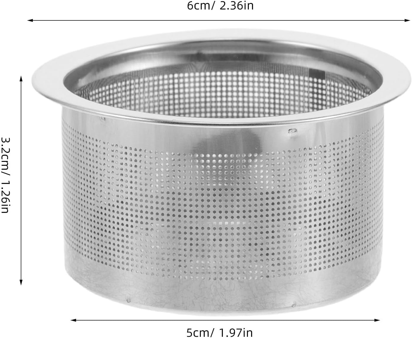 Stainless Steel Watch Cleaning Basket, Fine Mesh Holder