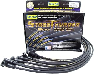 Taylor Cable 51028 Streethunder custom 8 cyl black