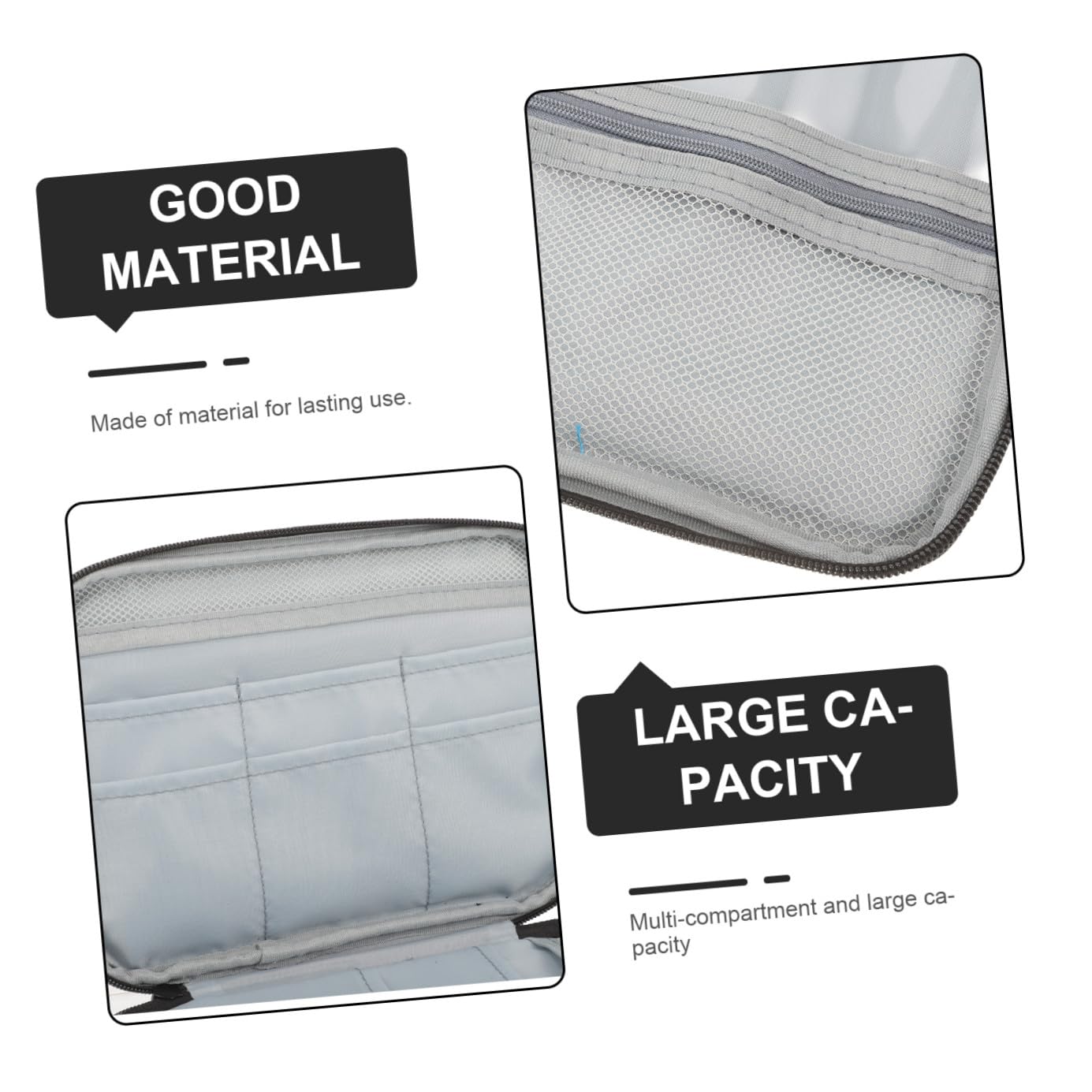Lurrose Borsa per Ferri da Maglia Grande, Organizer Multi-Scomparto