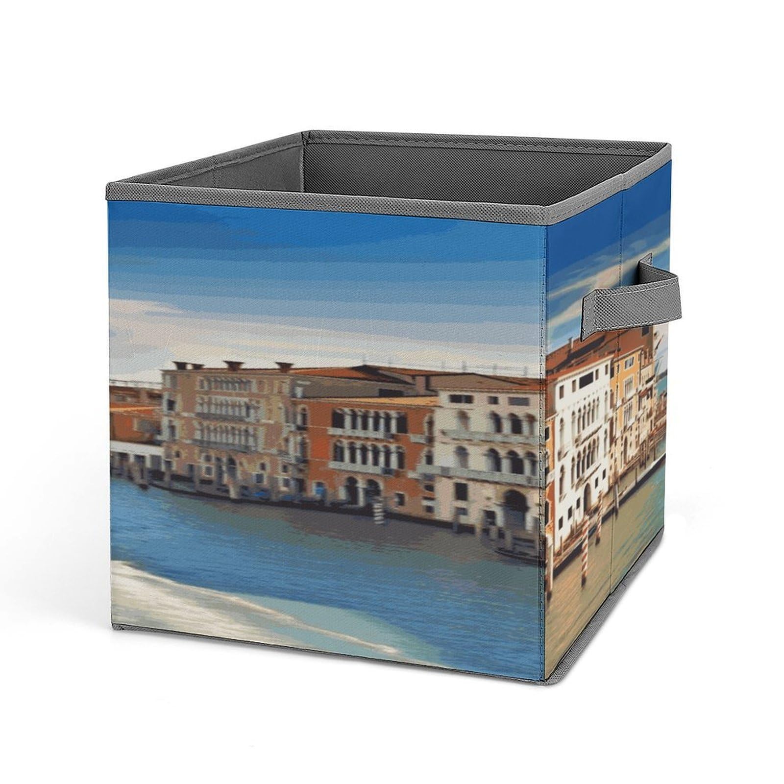 Fekiloot Style Grand Canal In Italy Storage Bins Storage Baskets