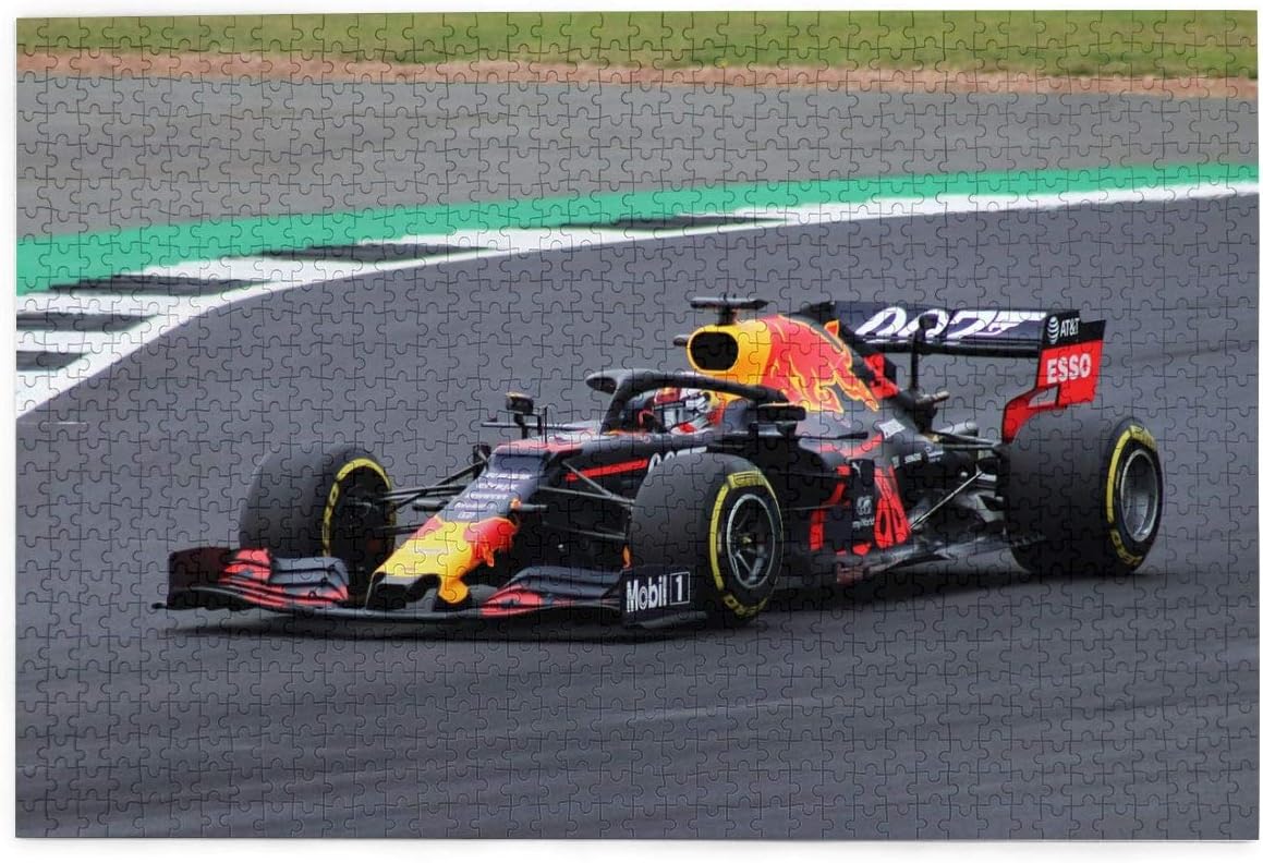 1000 Pieces Jigsaw Puzzles for Adults Kids Max Verstappen F1 Formula 27.5"x19.6" Medium Difficulty Jigsaw Puzzles