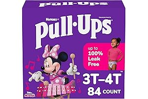 Pull-Ups Girls’ Potty Training Pants, Size 3T-4T