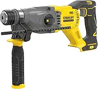 STANLEY Martelete Perfurador e Rompedor a Bateria, Ferramenta para Concreto, Metal e Madeira, Modelo SBH900B
