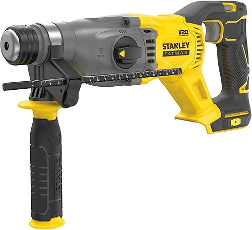 STANLEY Martelete Perfurador e Rompedor a Bateria, Ferramenta para Concreto, Metal e Madeira, Modelo SBH900B