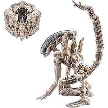 52TOYS BEASTBOX INFINITY XENOMORPH-BIOMECH XENOMORPH-BIOMECH Alien Collaboration Transforming Mech Figure, Approximately 6.3 inches 16 cm to 2.0 inches 5 cm Box, Articulated Movable, Inner Joe