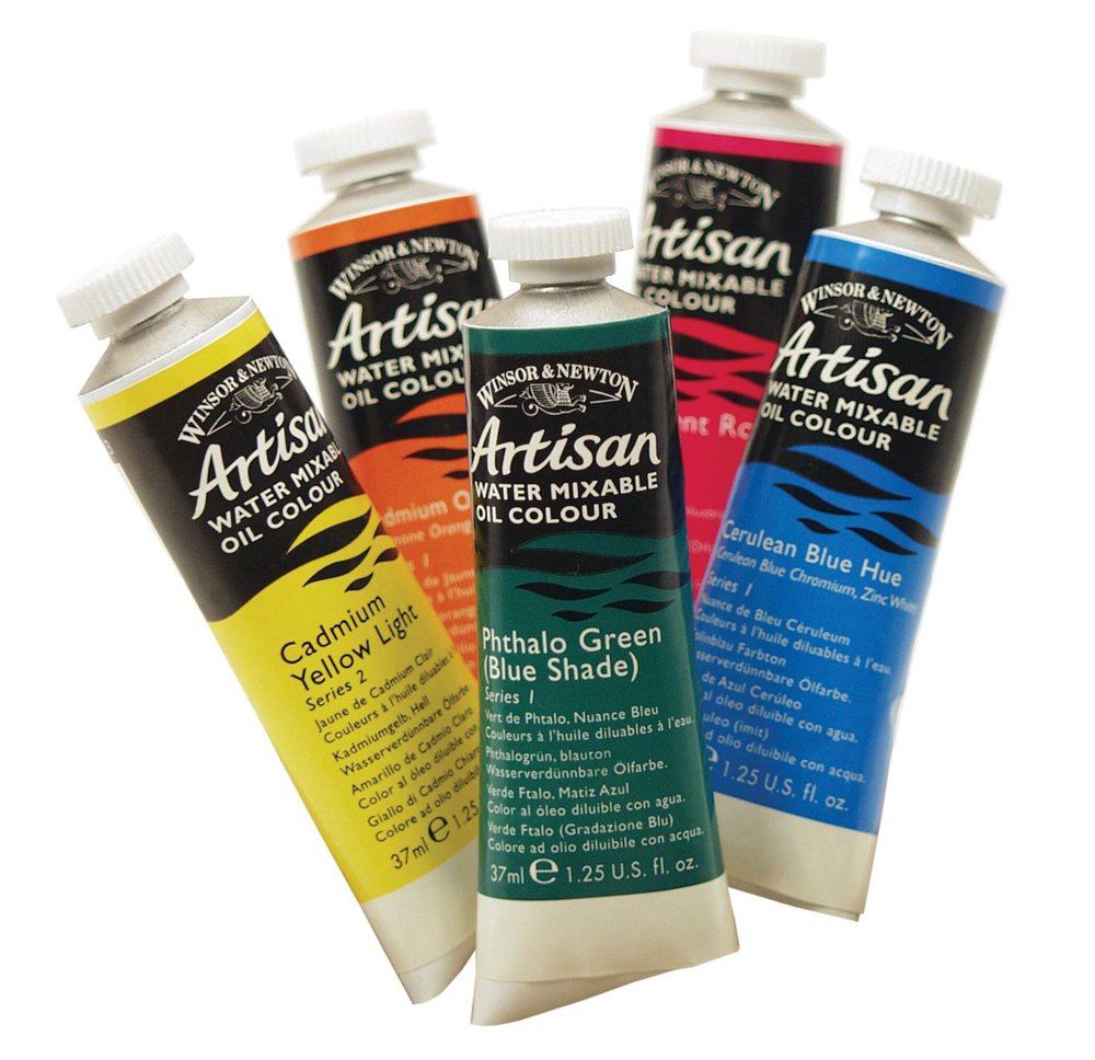 Winsor & Newton Artisan 200 ml Water Mixable Oil Colour Tube - Indian Red โ image 1