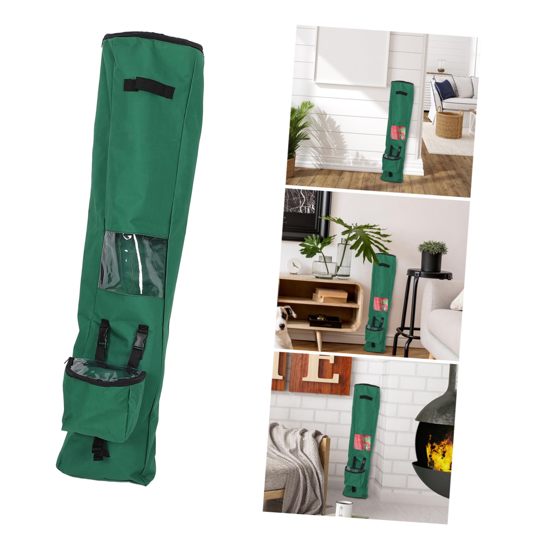 Gogogmee Aufbewahrungsorganizer für Geschenkpapier Tragbare Tasche aus Oxford Stoff Wiederverwendbar für Weihnachten und Verpackungspartys