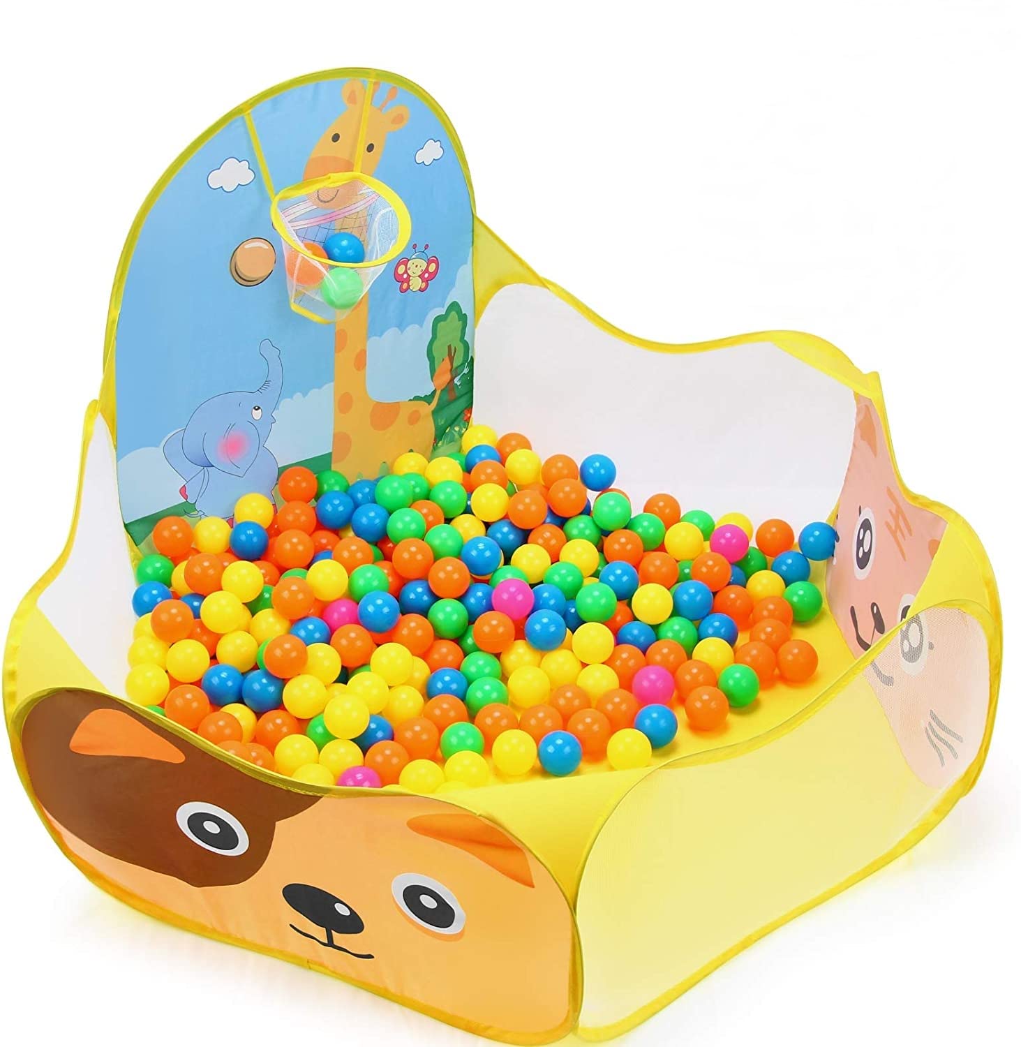 See full amazon price history chart for MUREN® Balls Pool Tent House with Basketball Hoop & 50 Colorful Ball for 3+ Years- Activity Ball Pit Foldable pop Up Play Tent for Children- Indoor/Outdoor -Multicolor MUREN® Balls Pool Tent House with Basketball Hoop & 50 Colorful Ball for 3+ Years- Activity Ball Pit Foldable pop Up Play Tent for Children- Indoor/Outdoor -Multicolor (B08FSR983W) Amazon Price History, Amazon Price Tracker