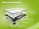 Soehnle Digital Personal weighing Machine/scale Style Sense Comfort 100.Safety glass platform. Max 180 Kg. Colour White gallery image